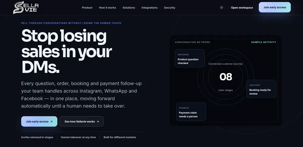 Sellavie AI project preview