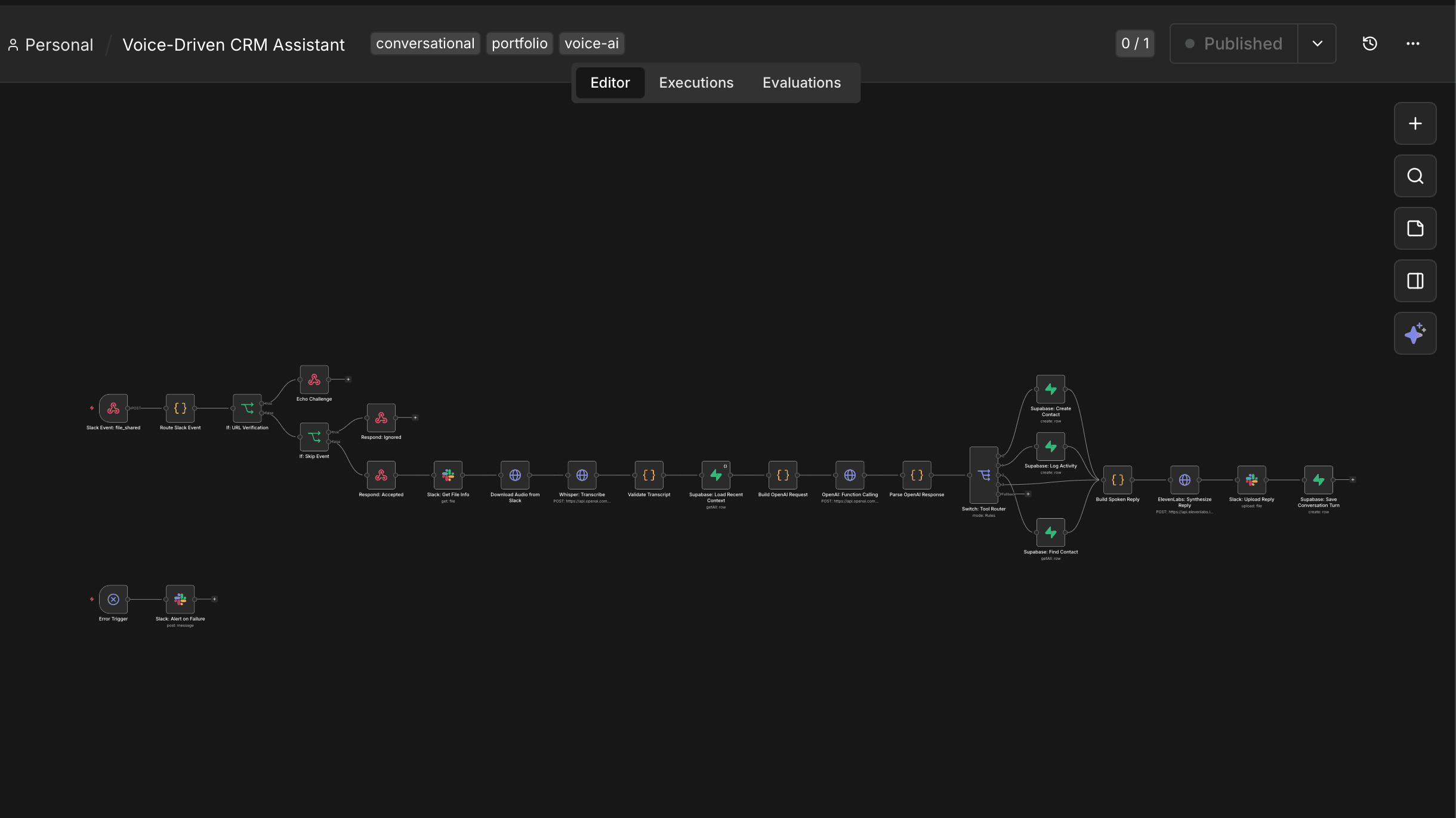 Voice-Driven CRM Assistant preview